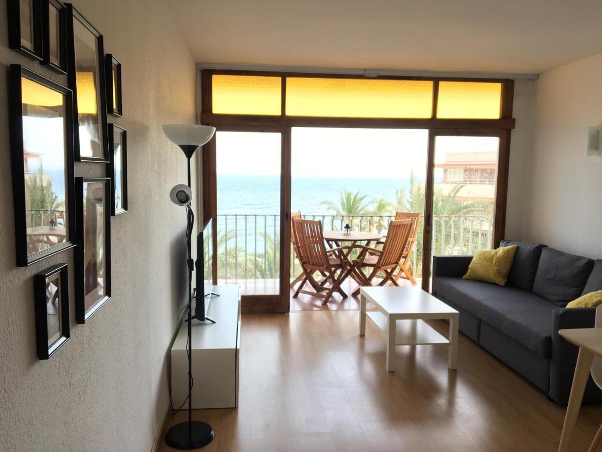 Apartamento Con Vistas Al Mar. Primera Linea De Playa. Aguadulce  Bagian luar foto