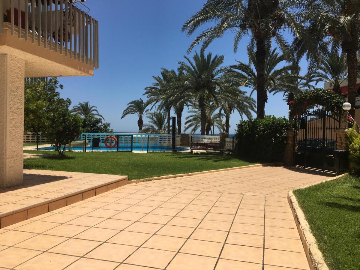 Apartamento Con Vistas Al Mar. Primera Linea De Playa. Aguadulce  Bagian luar foto