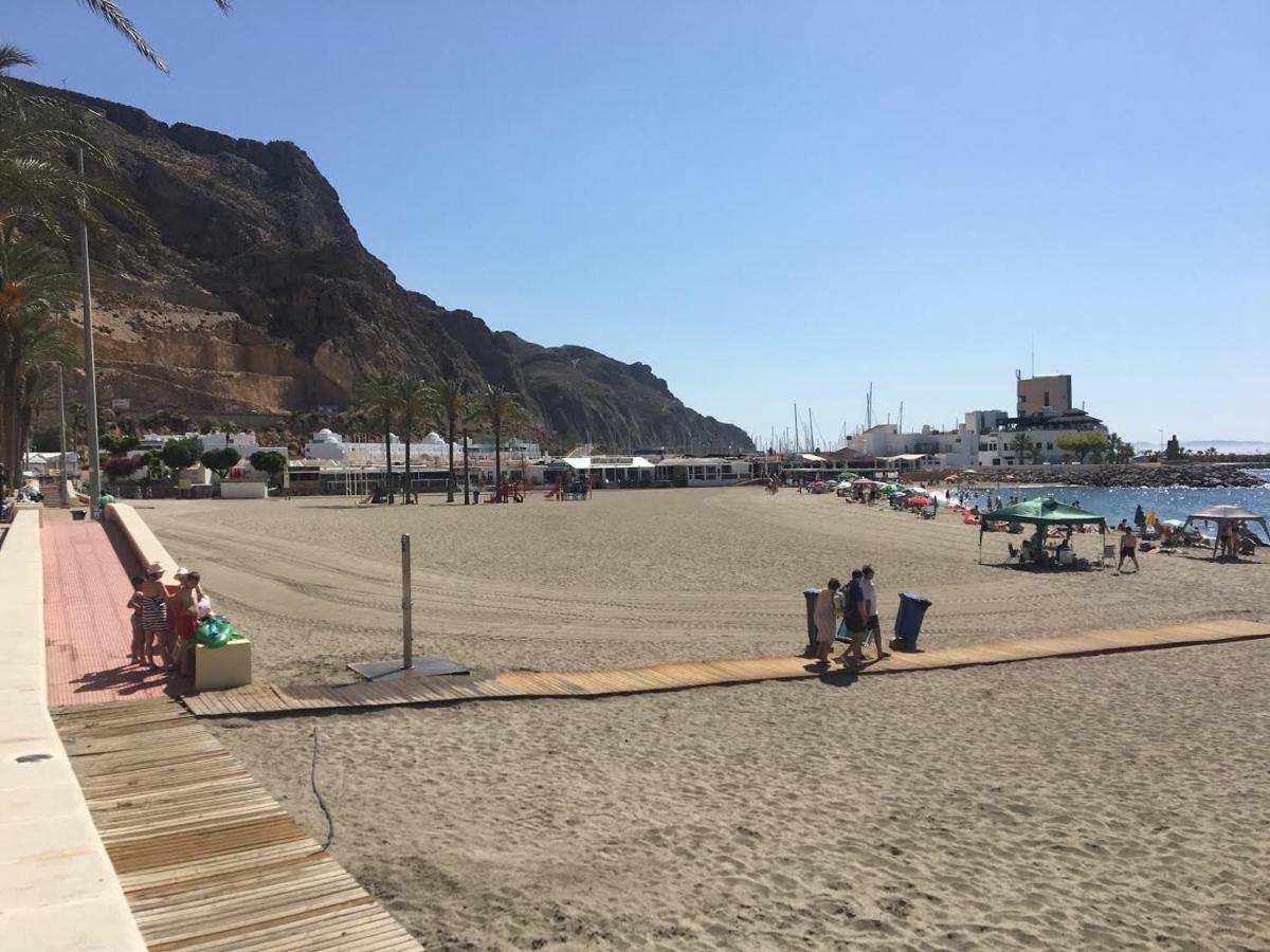 Apartamento Con Vistas Al Mar. Primera Linea De Playa. Aguadulce  Bagian luar foto
