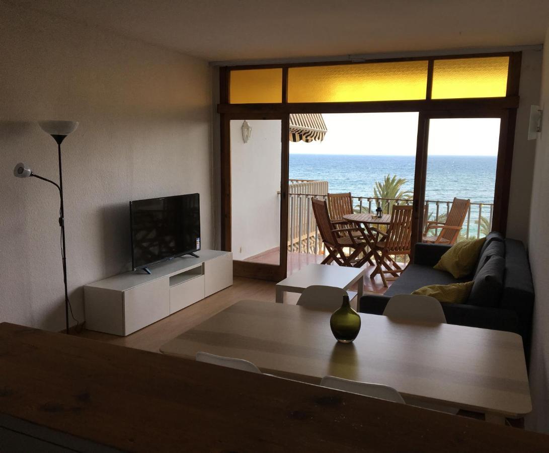 Apartamento Con Vistas Al Mar. Primera Linea De Playa. Aguadulce  Bagian luar foto